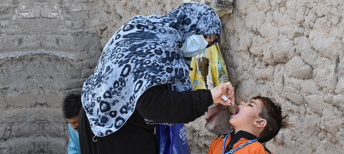 Pakistan concludes its first national polio vaccination campaign of 2026 on February 09. 2026. (File photo: Polio Free Pakistan)